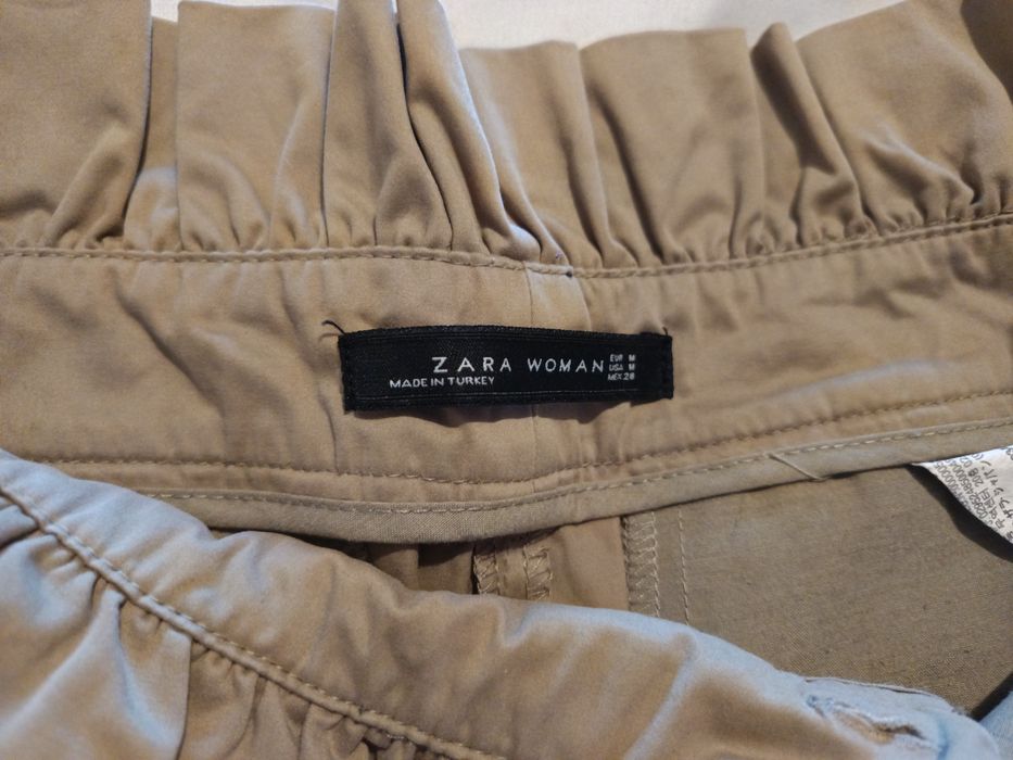 Calças de cinta subida para mulher