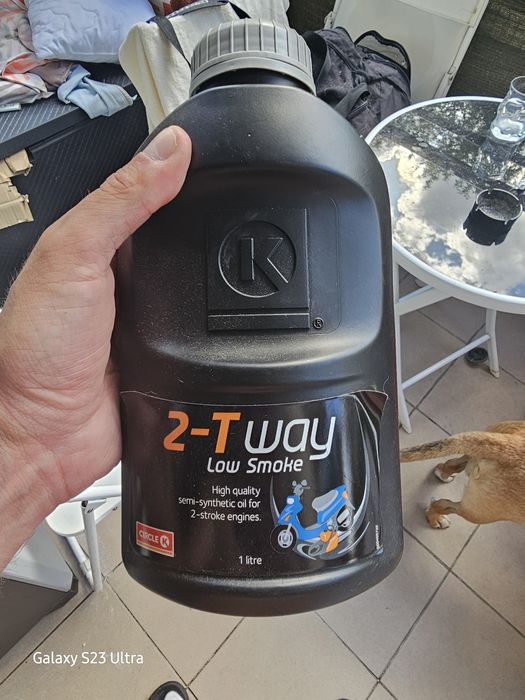 Olej 2t circle k pol syntetyczny 1l