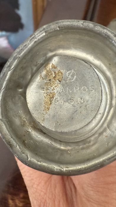 2 jarras estanho 95%