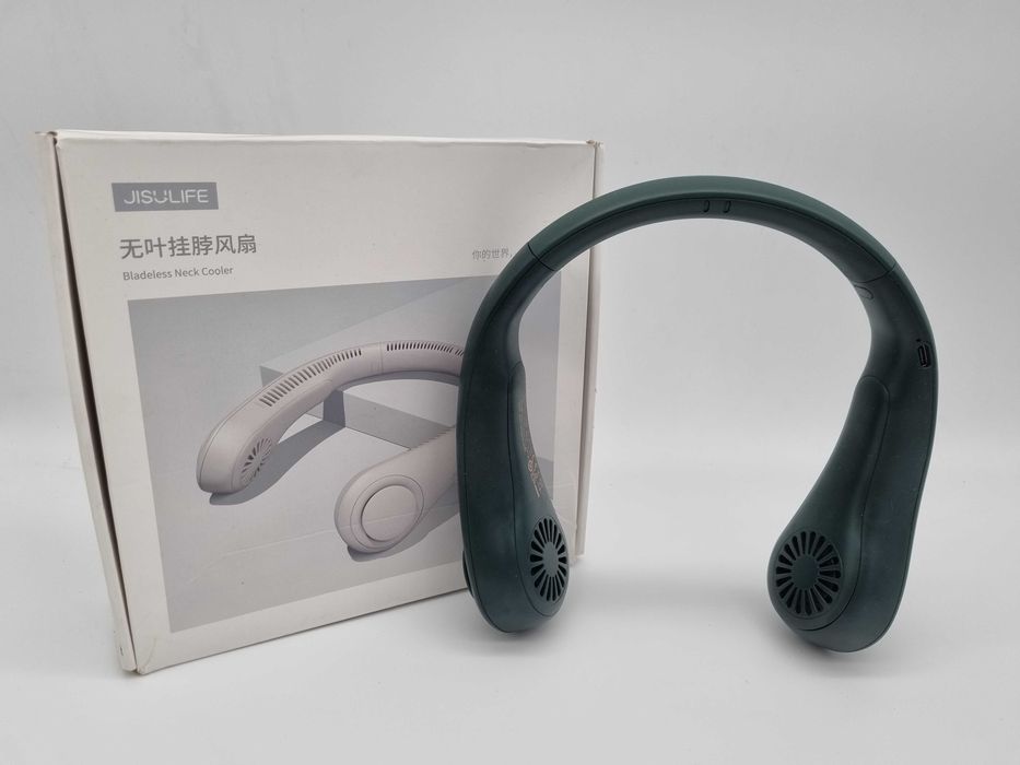 Wentylator Na Szyję USB Przenośny Bezłopatkowy