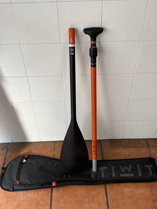 Pagaia de Stand up paddle com saco