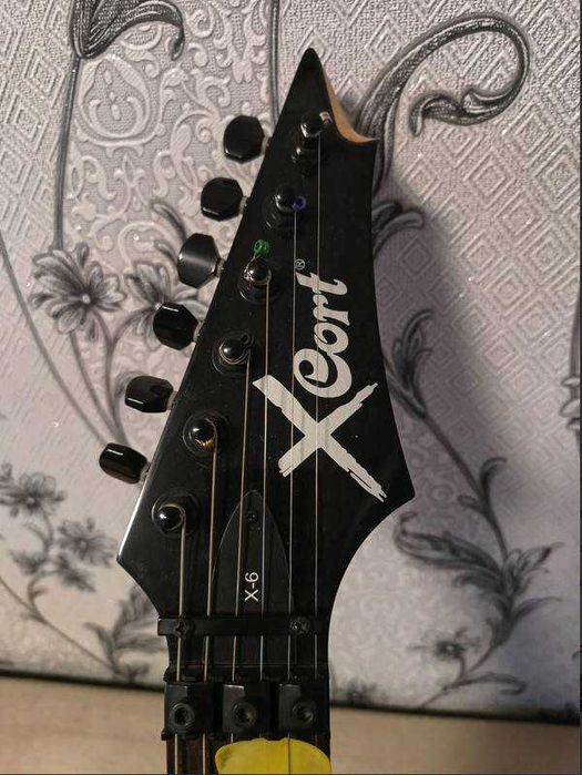 Електрогітара Cort X6 black