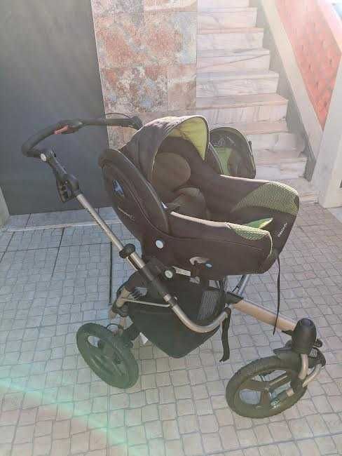 carrinho de bebé e ovo bebeconfort