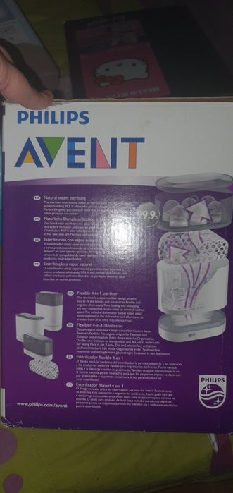 Esterilizador de biberãos e chuchas