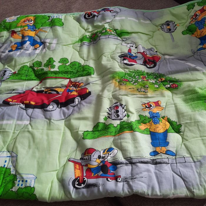 Детские одеяло и плед