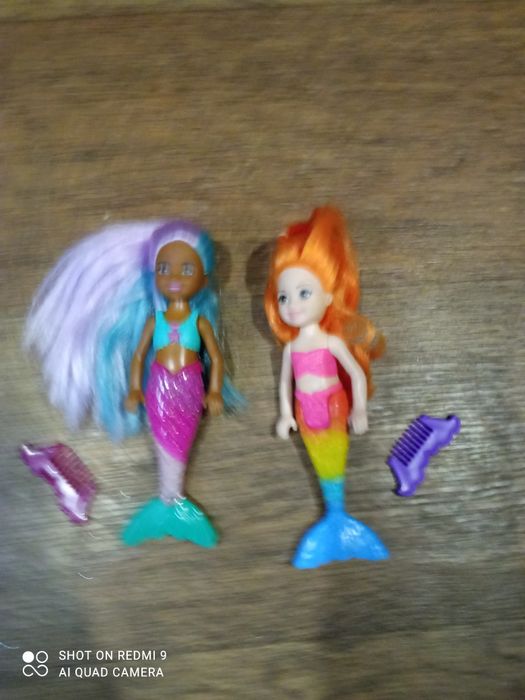 Кукла пещерка,Винкс, барби русалка,Mattel