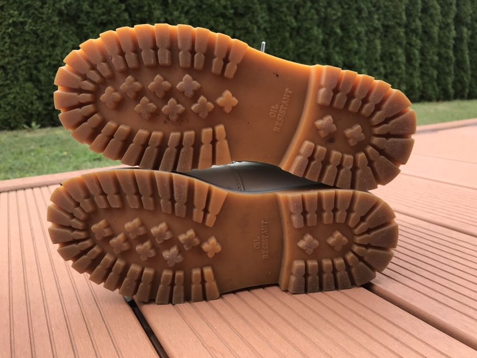 Buty traperki białe skórzane 36 Croop