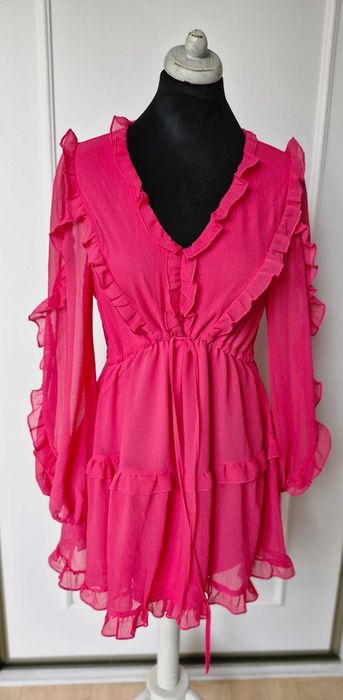 Sukienka pink 36/38 kilky Paris nowa