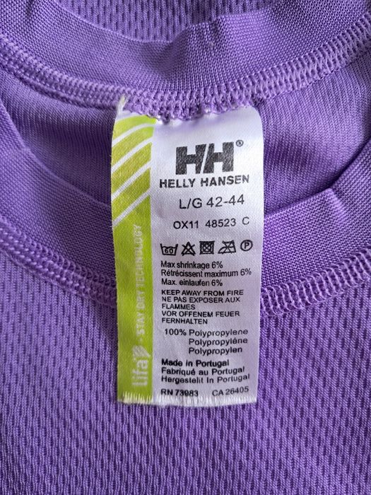 Damska koszulka termoaktywna Helly Hansen LIFA z długim rękawem L