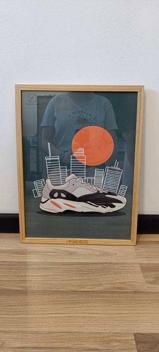 Plakat Adidas Yeezy Boost 700 Wave Runner "Hypeplakaty"