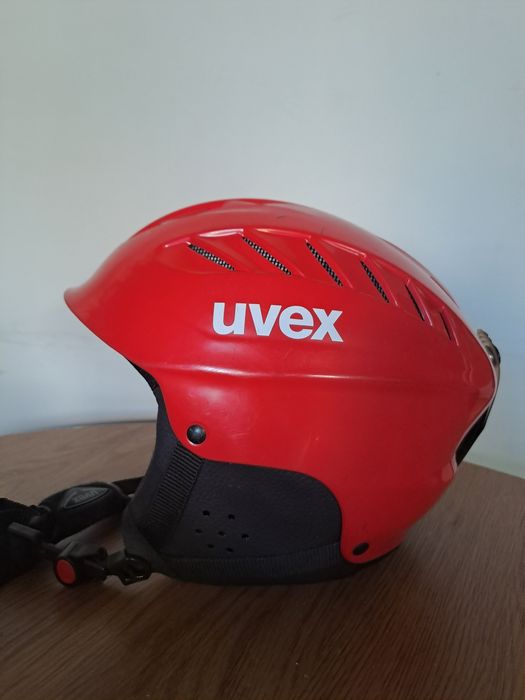 Kask narciarski dziecięcy UVEX roz. 53-58 cm