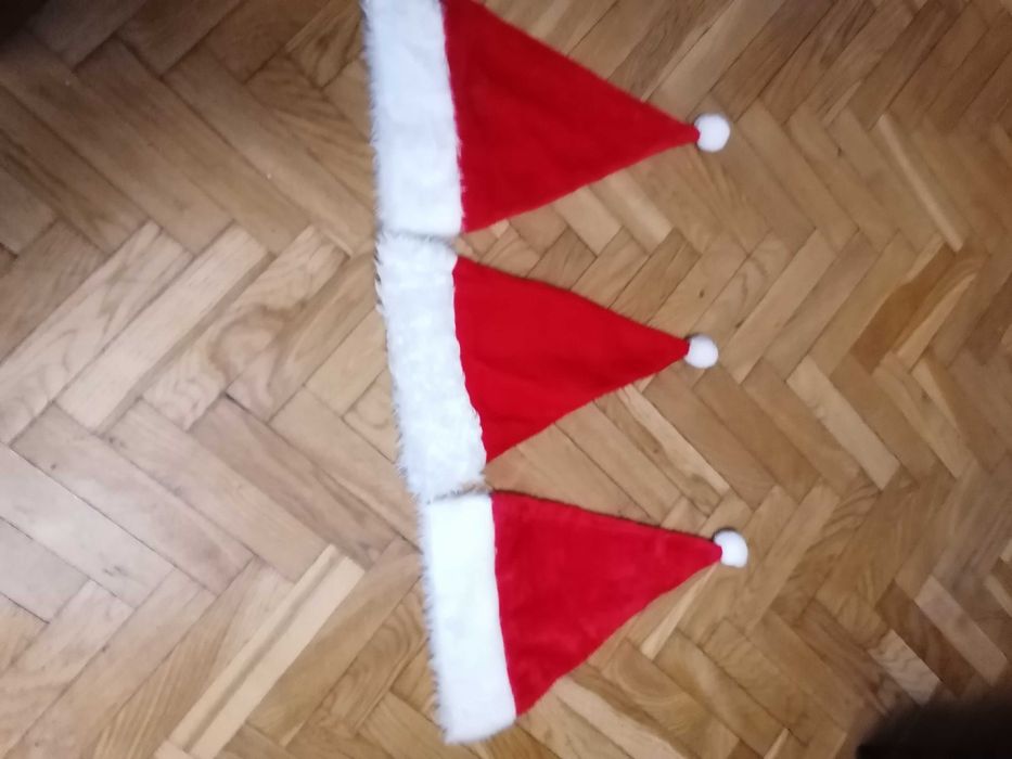 Czapka mikołaja puszysta