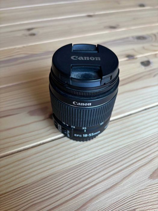 Lente Canon 18-55mm com estabilizador de imagem