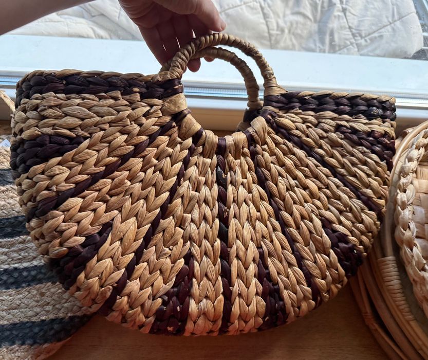 декор в стилі бохо прованс етно абажур ikea корзини h&m підноси миски