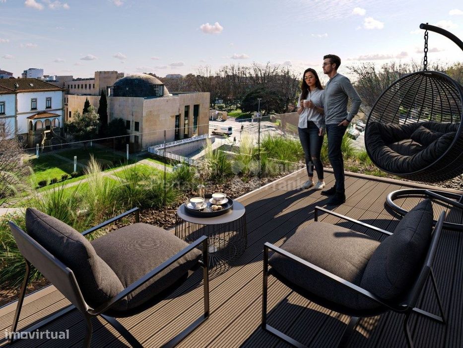 Apartamento T0 com terraço, no centro de Matosinhos — Matosinhos E Leça Da Palmeira, Porto