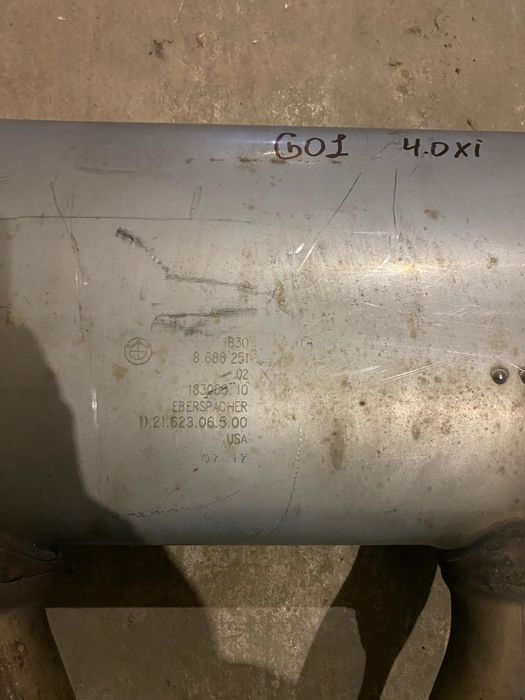 Вихлопна система BMW X3 G01 b58