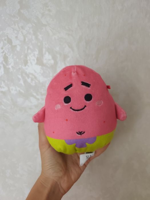 Сквіш м'яка  іграшка Патрік Губка Боб Squishmallows