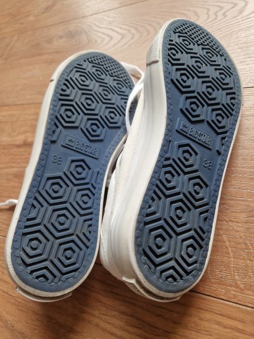 Białe trampki Big Star 38