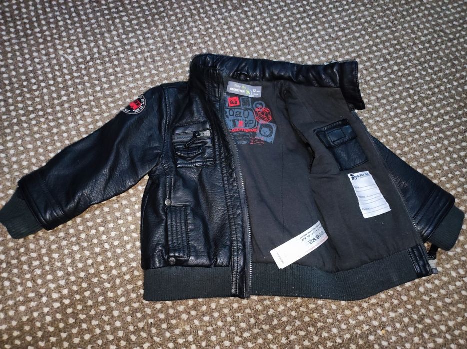 Куртка Курточка Косуха Кожана дитяча розмір 74 см. 12 місяців