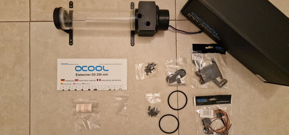 Bomba e reservatório Alphacool64170300431619121