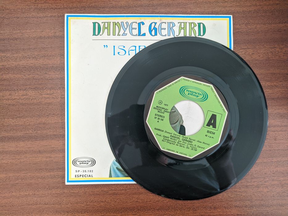 Vinil - Danyel Gerard – Isabella