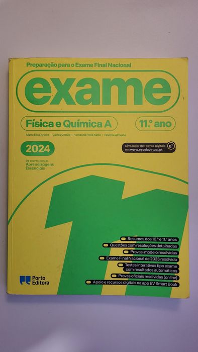 Manual de preparação para exame Física e Química A