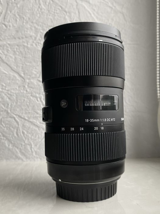 Sigma 18-35 Art f1.8 CANON