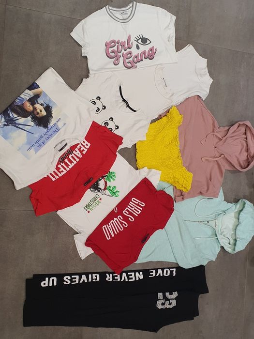 Komplet bluzy T-shirt Terranova House New Look xs s