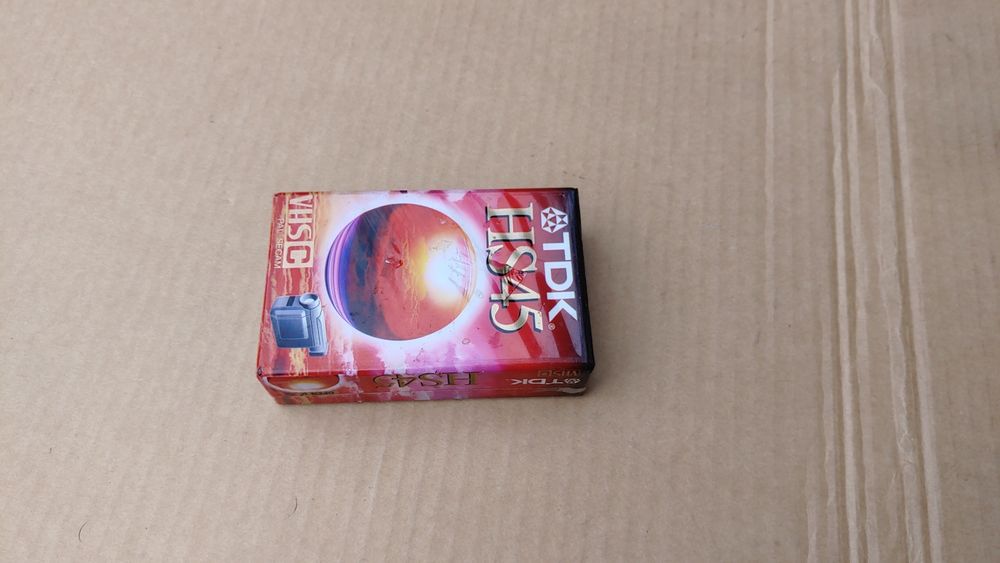 TDK HS-45 kaseta video Nowa