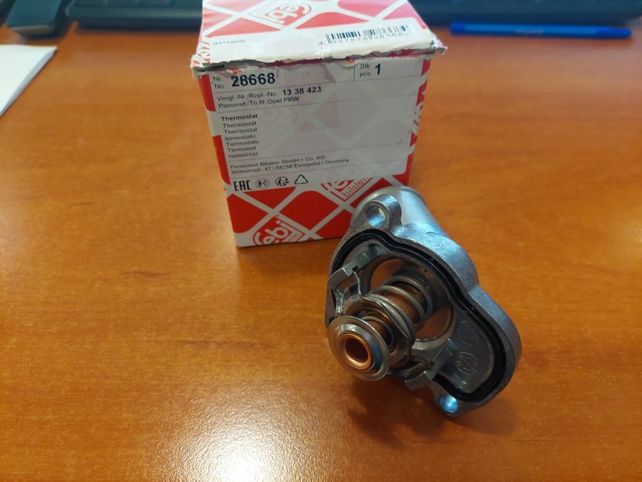 Termostat cieczy chłodzącej Febi FE28668 Opel Astra Combo Corsa Meriva