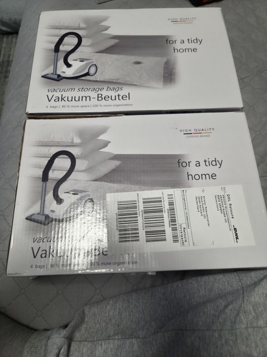 Worki pakowe próżniowe 2 zestawy