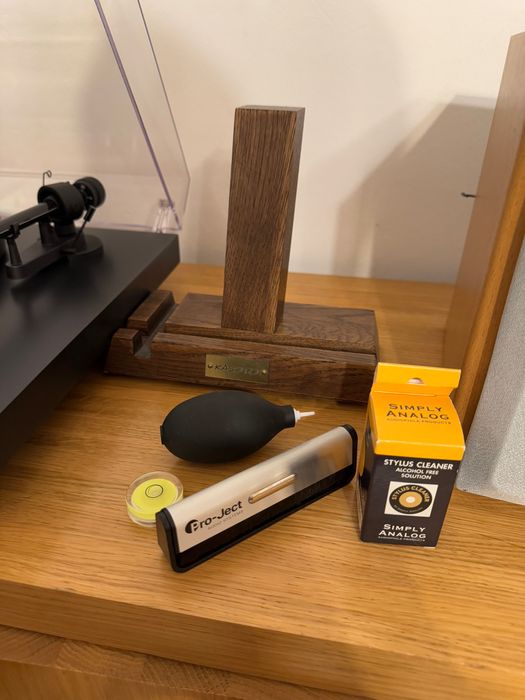 Zestaw audio gramofon Pro-Ject + Technics + kolumny Panasonic