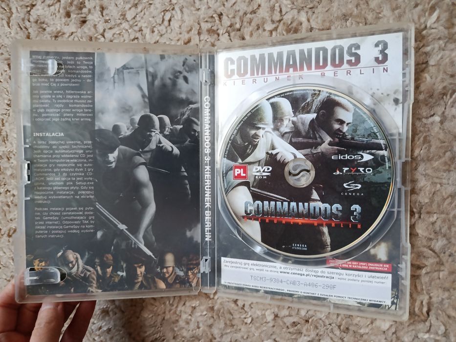 Commandos 3 Kierunek Berlin gra komputerowa