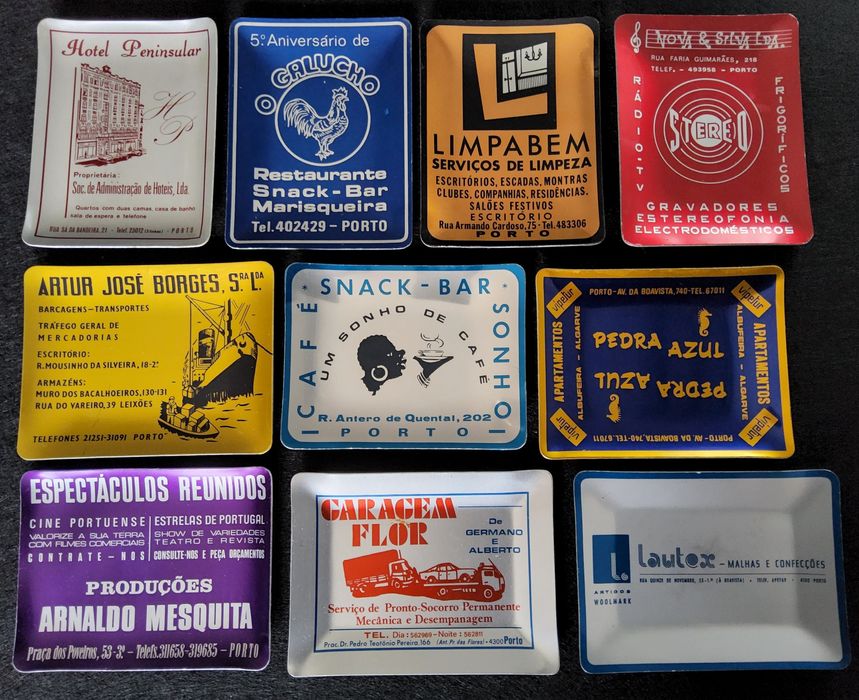 Colecionismo - Cinzeiros publicitários 4