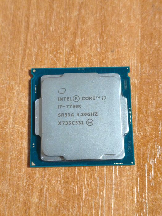 i7 7700k - купить комплектующие для ПК - Цена на OLX.ua