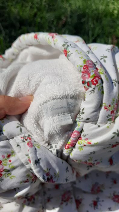 Осінній комбінезон. Теплий. Дівчинка. 74 р (6-9 міс)