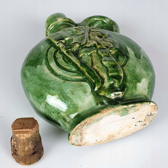 Stara Ceramiczna Buteleczka/bukłaczek