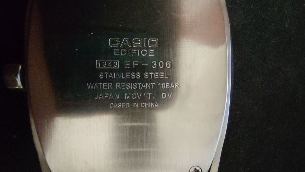 Часы Casio edifice ef-306