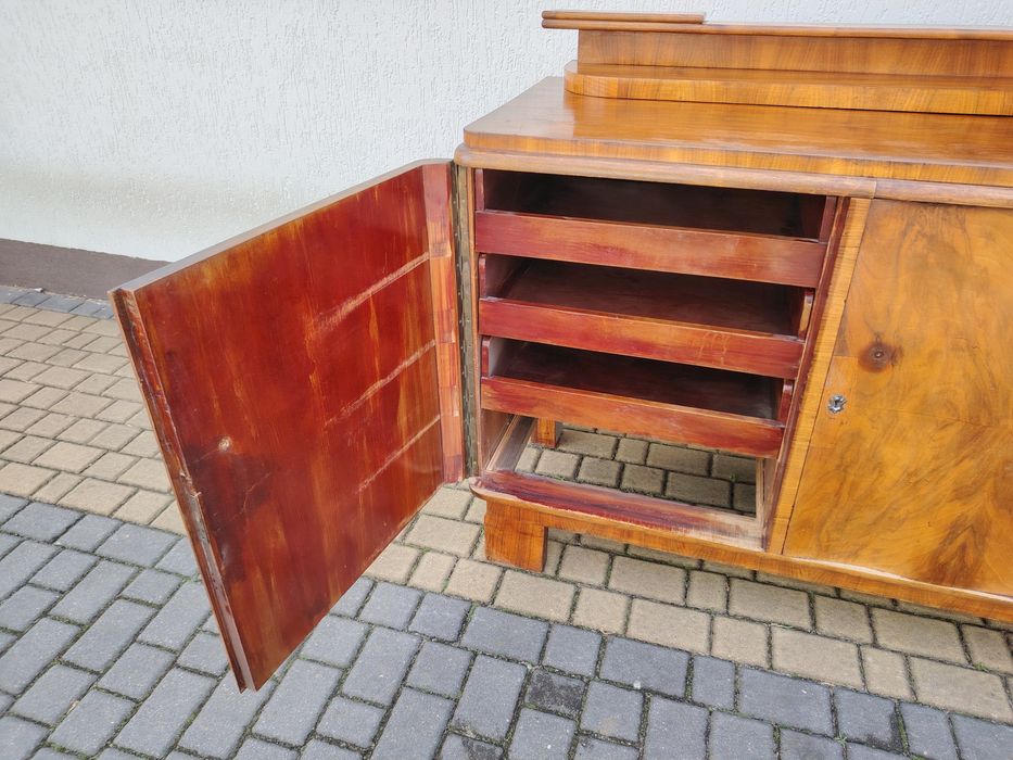 Zgrabny bufet / duża komoda art deco / stan bardzo dobry