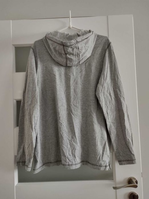 Bluza męska, cienka z kapturem