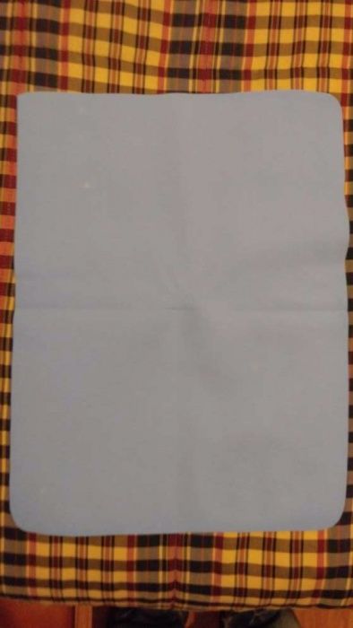 Pano camurça de limpeza