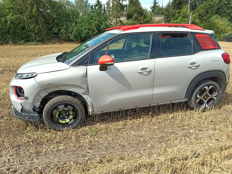 Citroen C3 aircross 2019 r lekko uszkodzony. Bogato wyposażony!