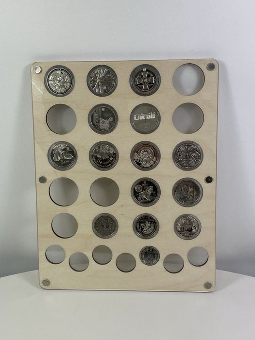 Планшет для зберігання монет України 2025 року