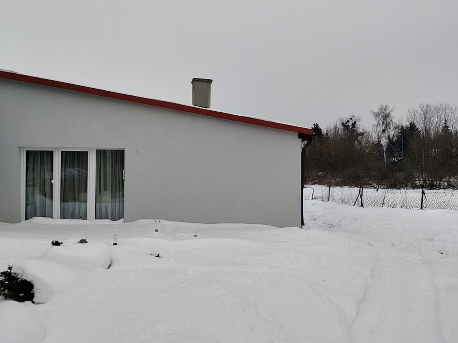 Dom  z dużą działką.