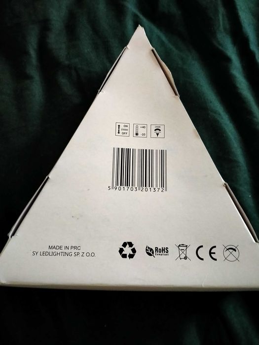 Lampa podszafkowa trójkątna LED