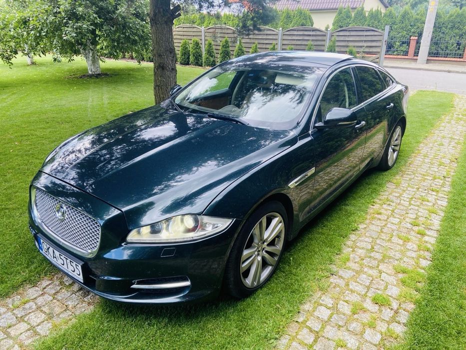 Jaguar XJ salon PL uszkodzony silnik