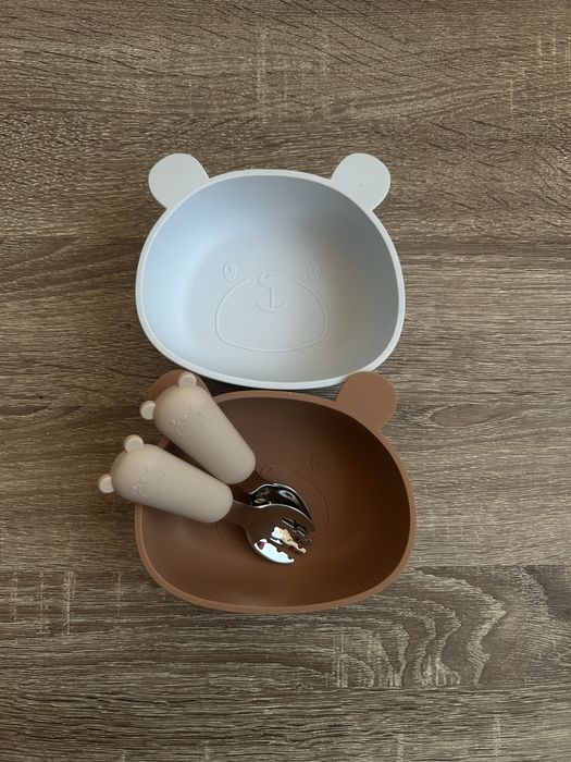 Дитячий посуд силіконовий