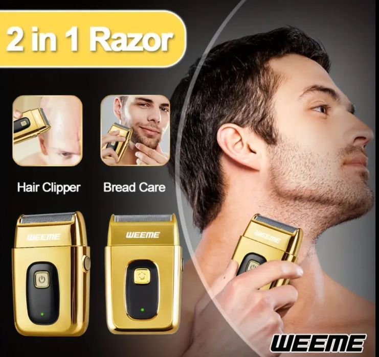 Máquina de barbear e corte de cabelo