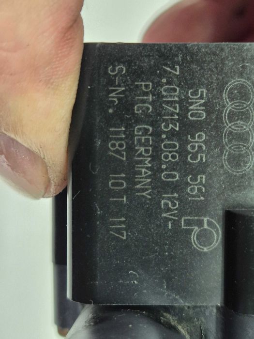 vw audi seat skoda elektryczna pompka pompa wody płynu 3 pin