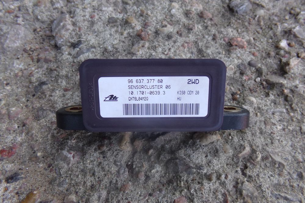czujnik przyśpieszenia moduł esp 9663737780 citroen peugeot